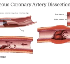 Spontaneous coronary artery dissection (SCAD) is a sudden tears in the wall of a coronary arteries can reduce blood flow and cause an uncommon type of heart attack, often in women. However, there is not a clear consensus on how to best treat this atypical cardiac presentation.