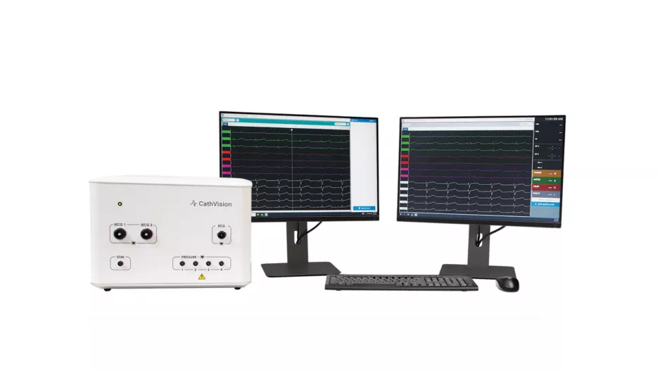CathVision’s ECGenius EP Recording System, a new solution designed to capture high-fidelity, low-noise electrocardiogram (ECG) recordings for the diagnosis and treatment of arrhythmias such as atrial fibrillation (AFib). 