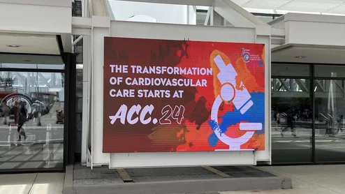 ACC.24 sign American College of Cardiology