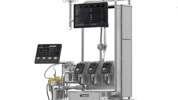 The Livanova Essenz heart-lung perfusion machine for cardiopulmonary bypass surgery is designed with updated workflow efficiency, to capture and record electronic data and to tailor therapy for each patient.